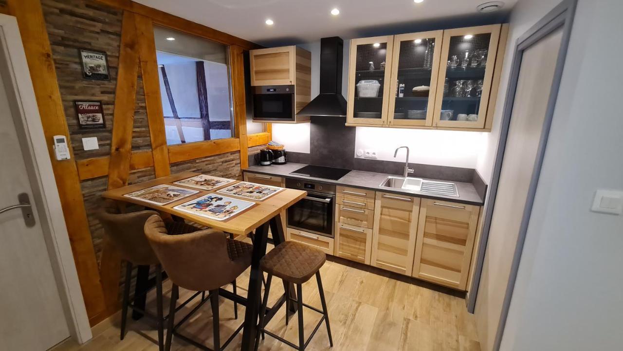 Appartement Duplex Climatise Avec Terrasse "Hansi" Colmar Luaran gambar